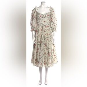 Lena Hoschek Angelique Dress in Floral Toile from Antoinette’s Garden - Size M